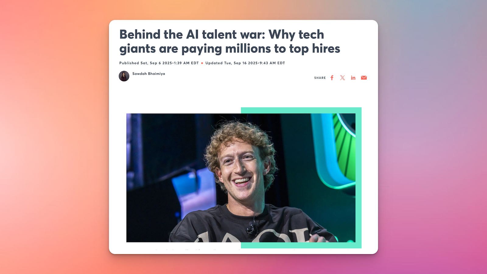 Important AI trends of Q3 2025 - Talent Wars