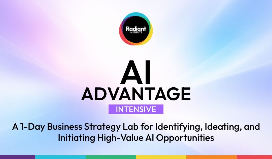 AI Advantage Intensive | AI Strategy Lab for Leaders and High-Potentials