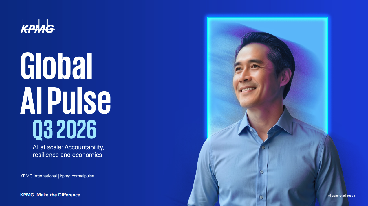 KPMG Global AI Pulse Q3 2026 KPMG Global AI Pulse Q3 2026 report cover